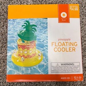 New pineapple floating cooler - swim - water - float